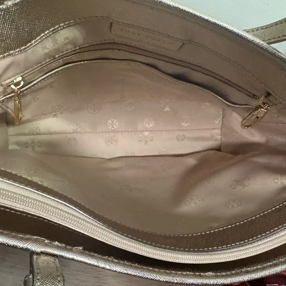 Tory Burch Raffia York Natural Straw Tote - Picture 10 of 13